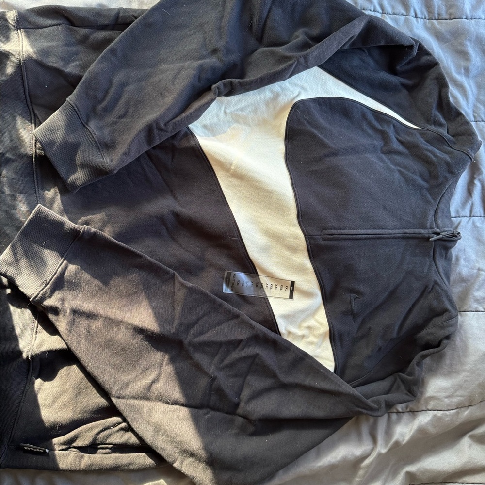 Men's Black and White Nike Jacket